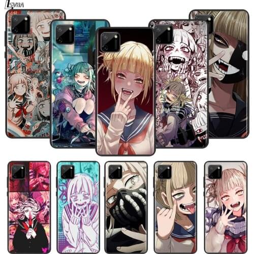 Anime Girl Toga Himiko For OPPO Realme Narzo 20 C2/3/11/12/15/17 X2 X3 X7 XT X50 Q2 Q2i V3 V5 V15 Pro Black TPU Phone Case