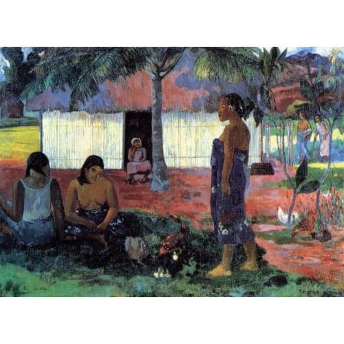 Why Are You Angry 1896 by Paul Gauguin oil Painting Canvas High quality hand painted Art Reproduction