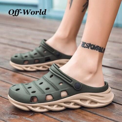 Summer Men Slippers Massage Fashion Clogs Sandals Outdoor Flip Flop Garden Shoes Women Pool Slides Mules Beach Couple Slippers
