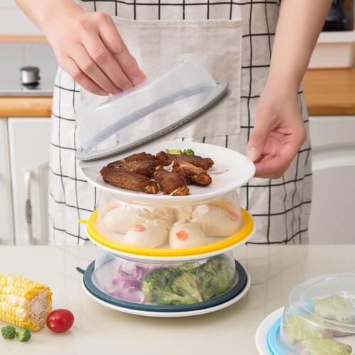 Silicone Ring Bowls Dishes Fresh-Keeping Cover Microwave Oven Oil-Proof Heating Food Lid Splash Proof Tools Kitchen Utensils