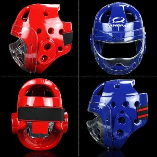 Adult men women fighting taekwondo protector mma muay thai headgear boxing karate helmet