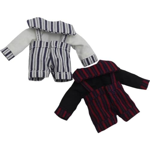 1/12 BJD Clothes Stripe Clothes for Obitsu11,OB11,YMY,GSC,DDF Dolls Toy Clothes Dolls&Accessories Birthday Gift for Kids