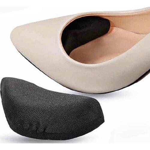1pair Fashion Anti-Pain Sponge Cushion Foot Forefoot Half Yards Shoes Pad Top Plug Shoes Accessories