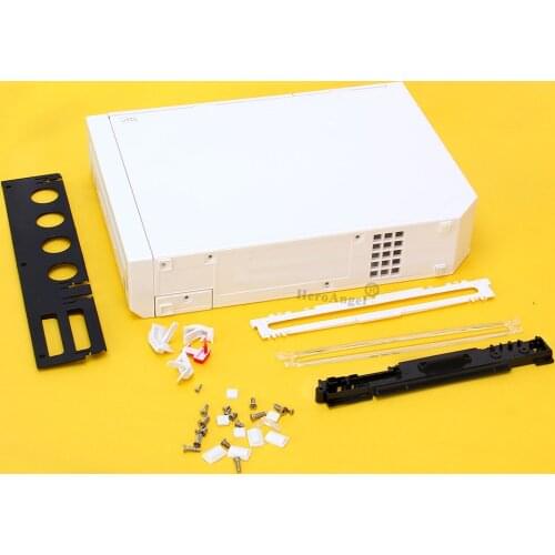 1 PCS With Retail Packing Host Shell Case Cover Housing for Wii Console Replacement Shell with Full Retail Parts Wholesales
