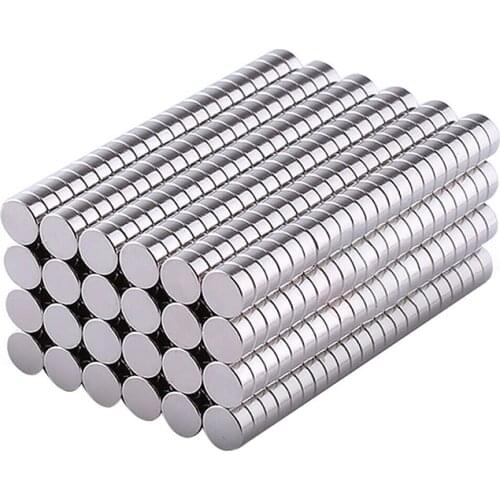 20PCS Round NdFeB Powerful Magnets (Dia*Thick) 1x1 2x1 2x2 2x3 3x1 3x1.5 3x2 3x3 3x4 3x5 4x1 4x1.5 4x2mm N35 Rare Earth Magnet