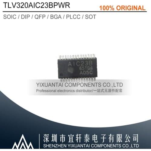 5pcs/lot 50pcs/lot 100pcs/lot Free shipping 100% original TLV320AIC23BPWR TLV320AIC23B AIC23B TSSOP28