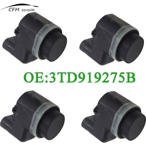 4pcs New 3TD919275B PDC Parking PDC Ultrasonic Sensor Distance Control Reversing Sensor For VW Skoda Audi