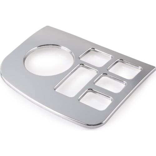 Glod Wing GL1800 Chrome Motorcycle Left Fairing Control Accent Cover Trim Decoration For 2001-2011 Honda Goldwing GL 1800