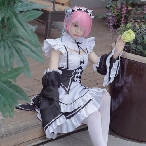 Re: Life In A Different World From Zero Rem Ram Cosplay Costume