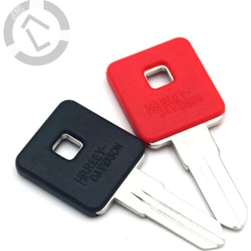 Motorcycle Black Blank Key Uncut Blade For Harley Sportster XL883 883C 883N 883L 883R XL1200 1200C 1200R 1200N 1200L