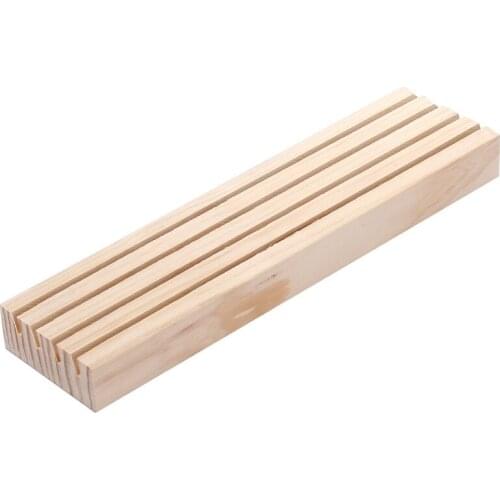 New Fashion Nature Solid Wood Ring Bangle Display Holder Jewelry Display Stand Ring Bangle Display Tray