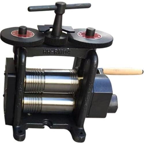 Hand Crank Tableting Machine Manual Crimping Machine Gold Silver Copper Jewelry Tablet Pressure Line Semicircle Gold Machine