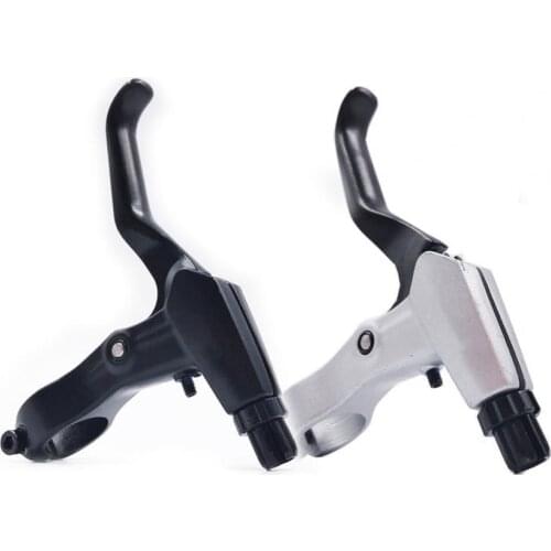2Pcs Bicycle Brake Levers Handle Bar Aluminum Alloy Handlebar For 22mm V-brake Road Mountain Folding Bike Cycling Accessories