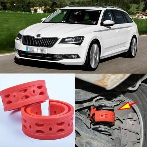 Rear Air Suspension Shock Bumper Spring Coil Cushion Buffer For Skoda Superb