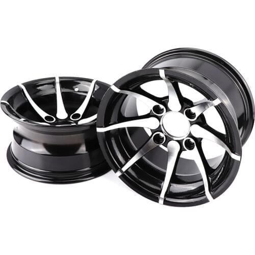 ATV parts 12 inch aluminum alloy front and rear wheels suitable for four-wheel kart UTV all-terrain vehicle 12-inch tires