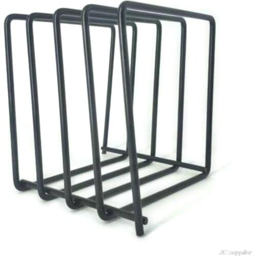 Iron Vinyl Disc Rack Record Display Holder Simple Document Book Stand Storage Organizer Shelf Home Office wholesales