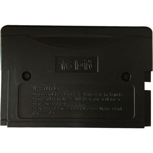 100pcs a lot EU/US Shell Game Cartridge Replacement Plastic Shell for 16 bit MD Game Card For Sega Mega Drive For Genesis