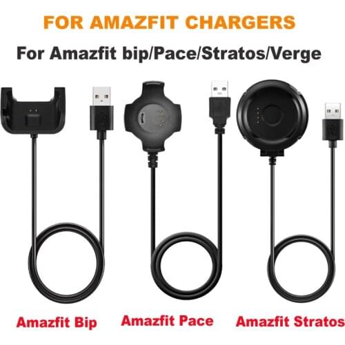 20PCS Charger Cables For Amazfit Bip/Pace /Stratos /Stratos 2s/Verge For Xiaomi Huami Amazfit Bip Charger Smartwatch Accessories