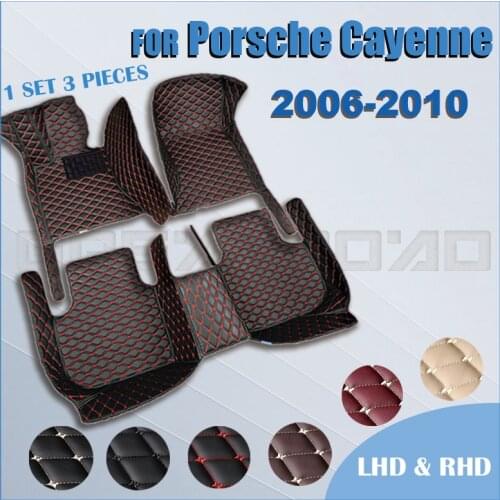 Car floor mats for Porsche for Cayenne 2006 2007 2008 2009 2010( High match) Custom auto foot Pads automobile