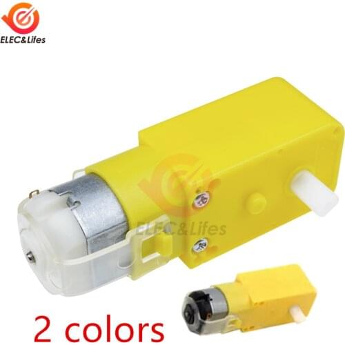 DC 3-12V Double axis DC Gear Motor 1:48 Dual Shaft Gear Motor Electric Motor for Arduino Robot Smart Car Toys DIY Module