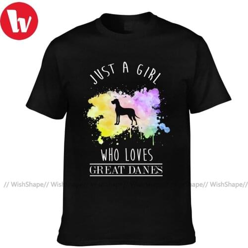 Great Dane Tee Shirt Fashion Short Sleeves 100 Percent Cotton T Shirt Summer Graphic Tshirt Oversize Male