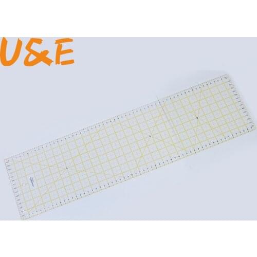 15*15" Patchwork Ruler Quilting Tools DIY Hand Tool Clear Acrylic Quilt Ruler Large Square Sewing Ruler 3mm Thickness