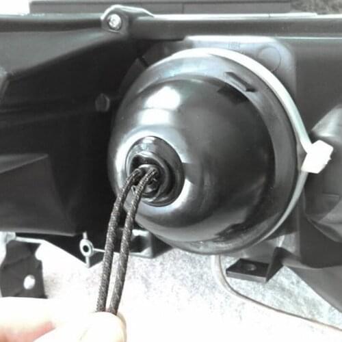 90mm Rubber Housing Seal Caps For Headlight Install HID Conversion Kit Retrofit For LED Headlight Bulb