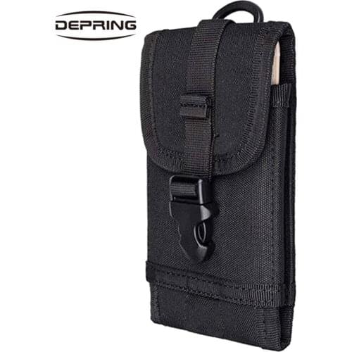 Tactical Molle PHONE Pouch Outdoor Hunting Camping Hiking Mobile Phone Pouch Case Waist Bag EDC Tools Accessories Bag