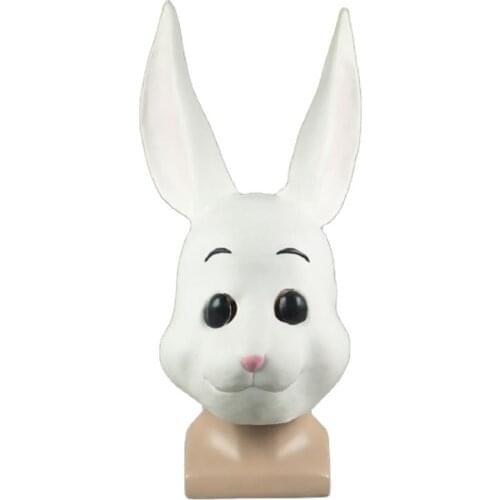 Unisex Anime Cartoon 3D BEASTARS Haru Funny Halloween Masquerade Mask Facepiece Headgear Prop Gift