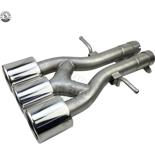 Suitable for Honda Civic 10th generation 11th generation exhaust pipe 3 outlet tail throat modified tail mouth