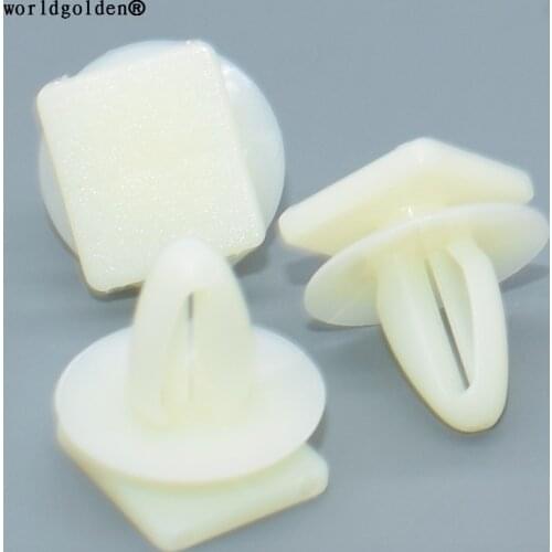 Worldgolden 100pcs auto clips Trim Panel Retainer for Hyundai#87770-28000,Mitsubishi#MB344789,71392