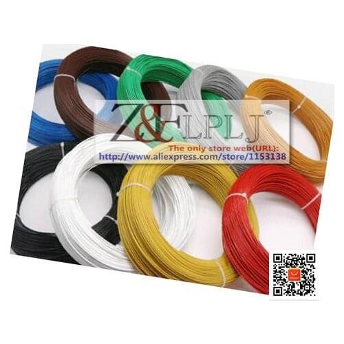 0.3 square UL1332 22AWG high temperature line oil resistant acid and alkali 0.3 square electronic wire 50M/LOT