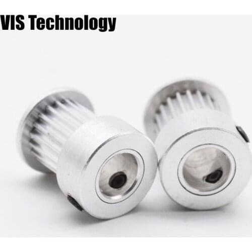 10pcs GT2-10mm 20/18/16teeth Timing Pulley 2GT 20/18/16teeth Pulley bore 8/5mm for 10mm width belt for Reprap 3D Printer