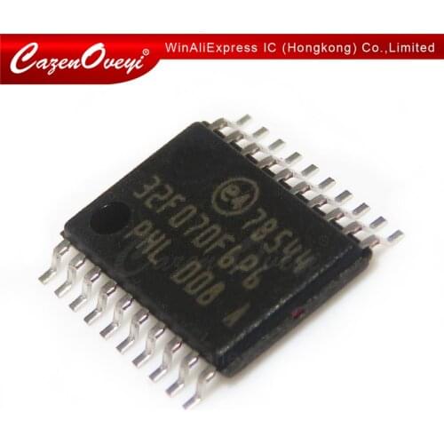 2pcs/lot STM32F070F6P6 STM32F070 32MCU TSSOP-20 In Stock