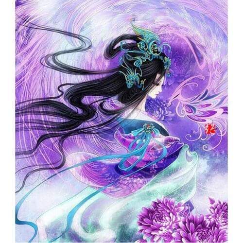 5d diy diamond painting full square woman wall art beauty decor magic beads picture mosaic stickers rhinestones embroidery craft