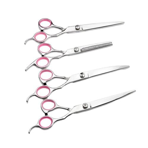 7 Inches Pet Trimming Tools Stainless Steel Japanese Professional Wholesale Shear Barber Shears Grooming Scissors