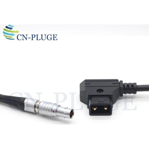 Built-in protective plate D-Tap to straight 6Pin plug for PDMOVIE Motor Power Cable