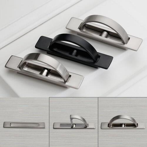 Tatami handle hardware invisible concealed handle embedded concealed drawer handle Drawer Pulls Floor Cabinet Hidden pulls