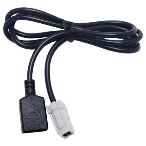 Usb adapter cable Audio line to usb Female Cable 1m for Toyota Camry