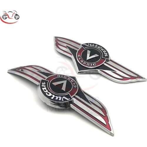 Motorcycle 3D Gas Tank Sticker Emblem Badge Fuel Decals for Kawasaki Vulcan 400 800 500 1500 Classic VN400 VN500 VN800 VN1500