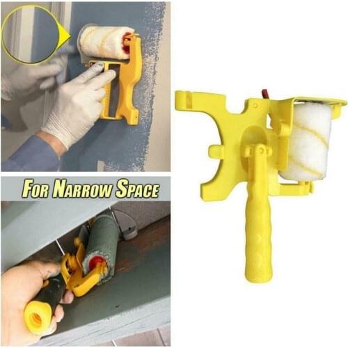 Wall Paint Runner Roller Kit Edger Brush Set Wall Ceiling Door Painting Edging Tools Brush Tools Set Home Wall Decorate Brush