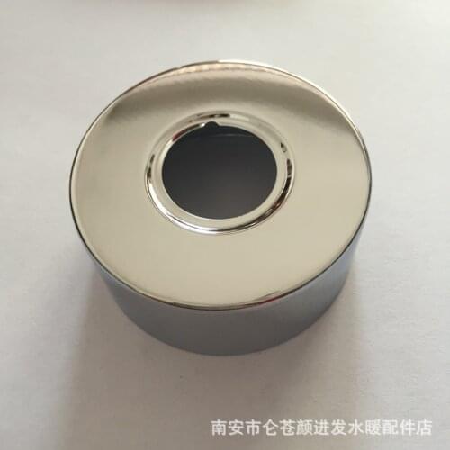 Stainless steel polishing plating 6/8=25mm hole, 30mm heightening widening thickening shower faucet shower decorative cover