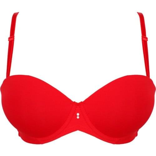 Sexy Bras For Women Big Size Thick Padded Bras For Women Sexy Brassiere Underwear Gather Plus Size Bras For Women Underwire