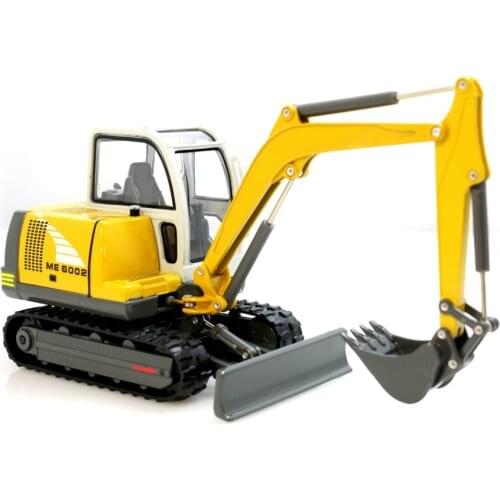 Special Offer fine 1:25 Model of Foreign Trade ME 6002 Alloy Excavator Multi-purpose bulldozer Alloy Collection Model