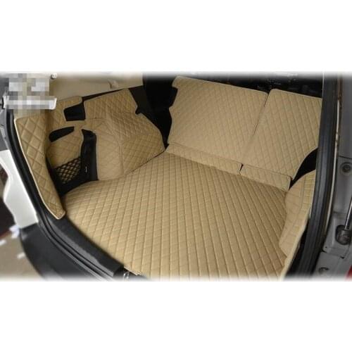 High quality! Full set trunk mats for Honda CR-V 2016-2007 durable waterproof cargo liner carpets for CR-V 2015,Free shipping