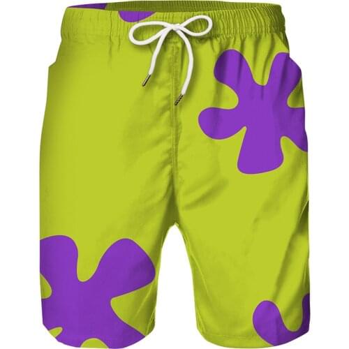 Men Shorts Beach Board Shorts Beach Board Shorts Beer Printed Swimming Pants Short Pants Male Casual Beach Sweatpants