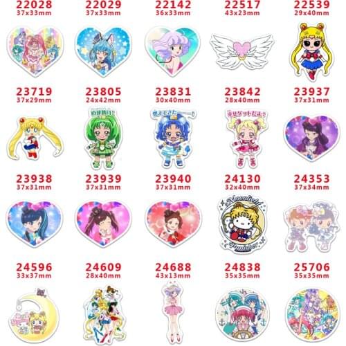 10 Pcs Cartoon Planar Resin Cabochons PR22028