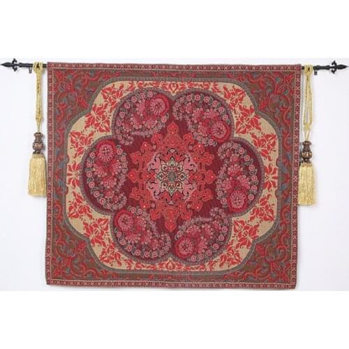 110x140cm High-grade fabric bohemian characteristics tapestry yoga hall decoration murals persian pattern wall carpet ST-13