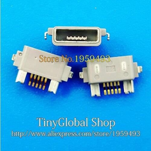 2pcs Coopart USB charger connector dock port plug for Sony Xperia Acro S LT26W Walkman WT19 WT19i l36h c6602 c6603 lt25c lt29i