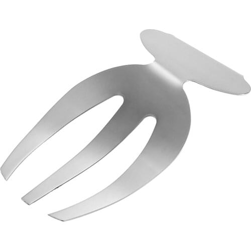 9.5*7cm Convenient Durable 2 Packs Salad Hands Stainless Steel Salad Servers Kitchen Helper Kichen Accessories